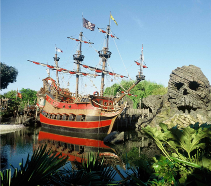 Pirates of the Carribean in het Disneyland Park