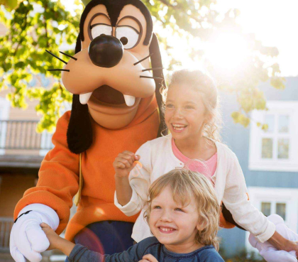 Ontmoet Goofy in Disneyland Paris