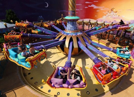 les tapits volants attractie disneyland parijs foto