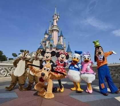 Ontmoet de figuren van Disney Land Parijs 